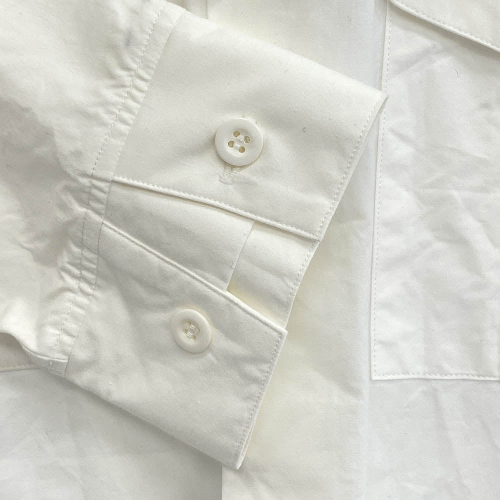 アシードンクラウド 310162604 コットンロング 長袖 シャツ ホワイト系 XS【中古】