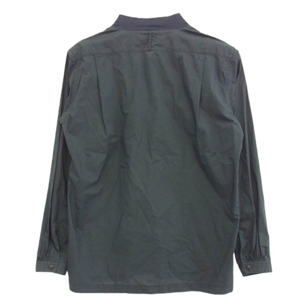 アシードンクラウド 310151605 コットン プルオーバー 長袖 シャツ ネイビー系 ブルーブラック系 M【中古】