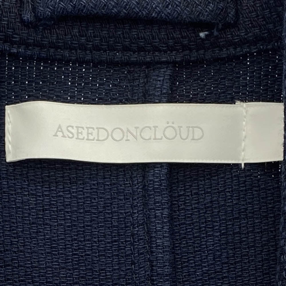 アシードンクラウド 310151205 コットン ジャケット コート ネイビー系 XS【中古】