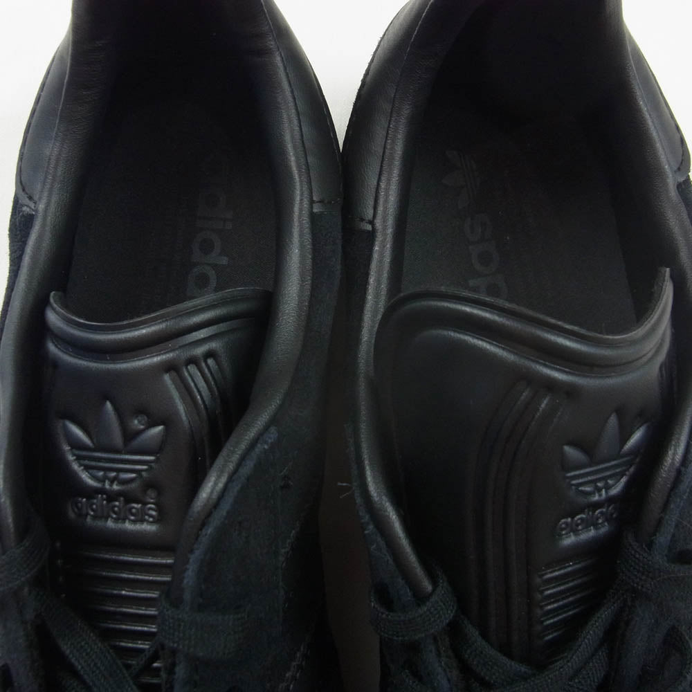 adidas アディダス CQ2809 GAZELLE オリジナルス ガゼル スエード ローカット スニーカー ブラック系 27cm【中古】