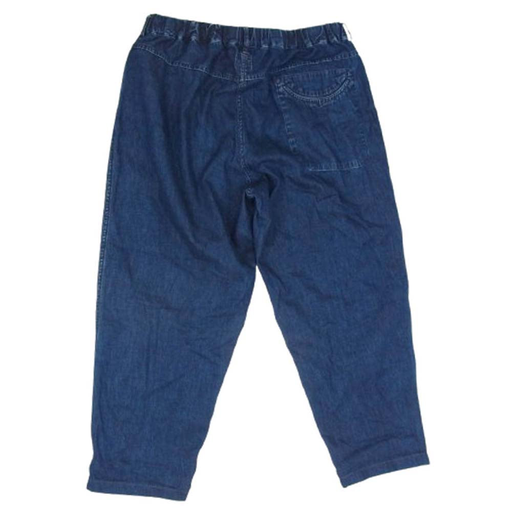 POST OVERALLS ポストオーバーオールズ 3319-8DI E-Z Chinois De Luxe Pant 8oz Denim w deep wash 8オンス デラックス デニム ウォッシュ イージー パンツ インディゴブルー系 L【中古】