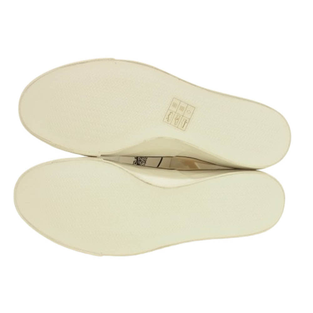ANATOMICA アナトミカ × WAKOUWA ワクワ LOW CUT COTTON OFF WHITE×WHITE SOLE ローカット スニーカー オフホワイト オフホワイト系 25.5cm【極上美品】【中古】