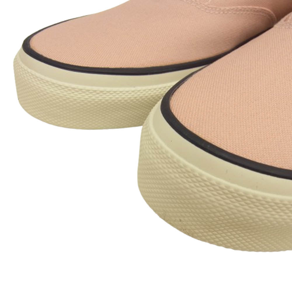 ANATOMICA アナトミカ × WAKOUWA ワクワ LOW CUT COTTON PINK×WHITESOLE ローカット コットン スニーカー ピンク ピンク系 7.5【極上美品】【中古】