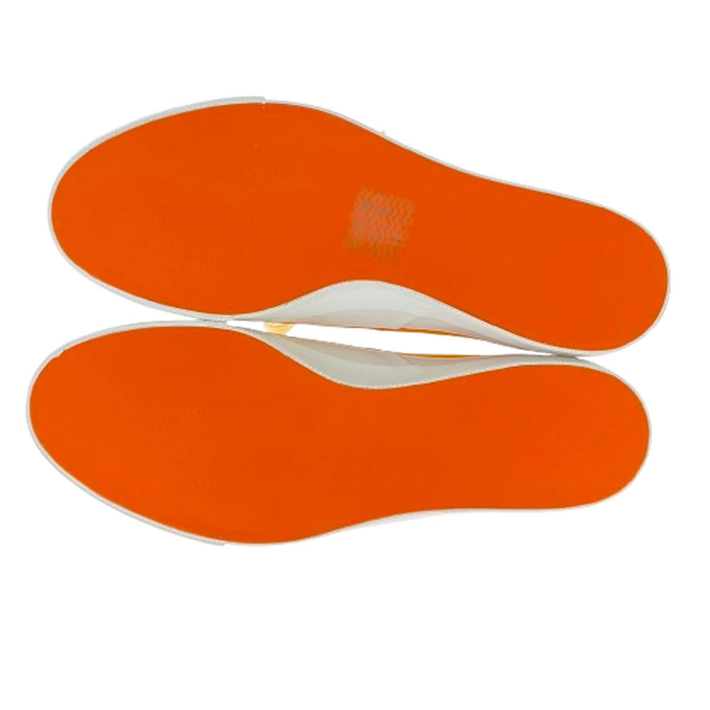 ANATOMICA アナトミカ × WAKOUWA ワクワ LOW CUTCOTTON YELLOW×WHITE SOLE ローカット コットン スニーカー イエロー イエロー系 7.5【新古品】【未使用】【中古】