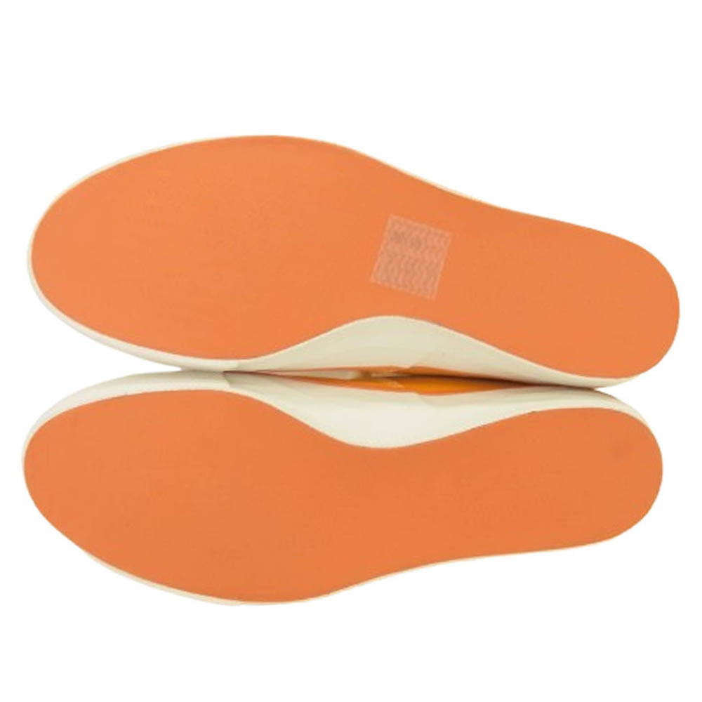 ANATOMICA アナトミカ × WAKOUWA ワクワ HI CUT CUTCOTTON YELLOW×WHITE SOLE ハイカット コットン スニーカー イエロー イエロー系 25.5cm【極上美品】【中古】