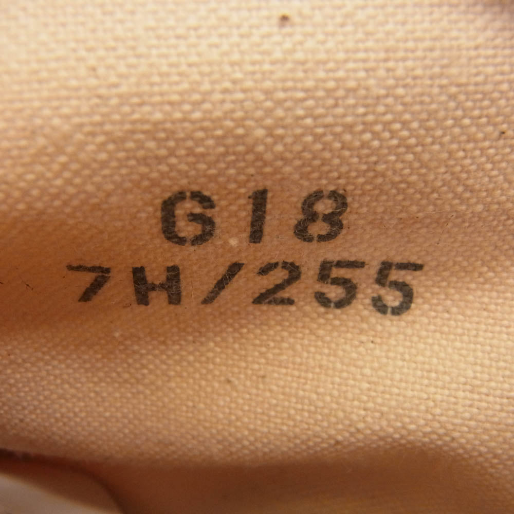 ANATOMICA アナトミカ × WAKOUWA ワクワ HI CUT CUTCOTTON YELLOW×WHITE SOLE ハイカット コットン スニーカー イエロー イエロー系 25.5cm【極上美品】【中古】