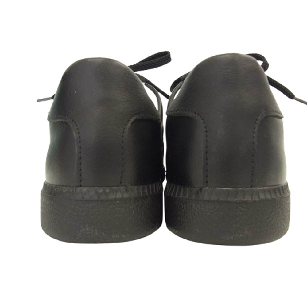 ディアザムラーソロ × Schwarzenbacher 1760 BW GYM SHOES レザー シューズ スニーカー ブラック系 40【新古品】【未使用】【中古】