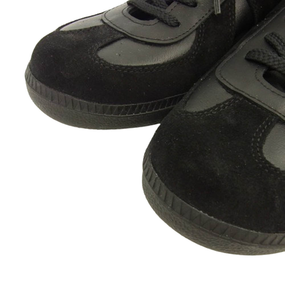 ディアザムラーソロ × Schwarzenbacher 1760 BW GYM SHOES レザー シューズ スニーカー ブラック系 40【新古品】【未使用】【中古】