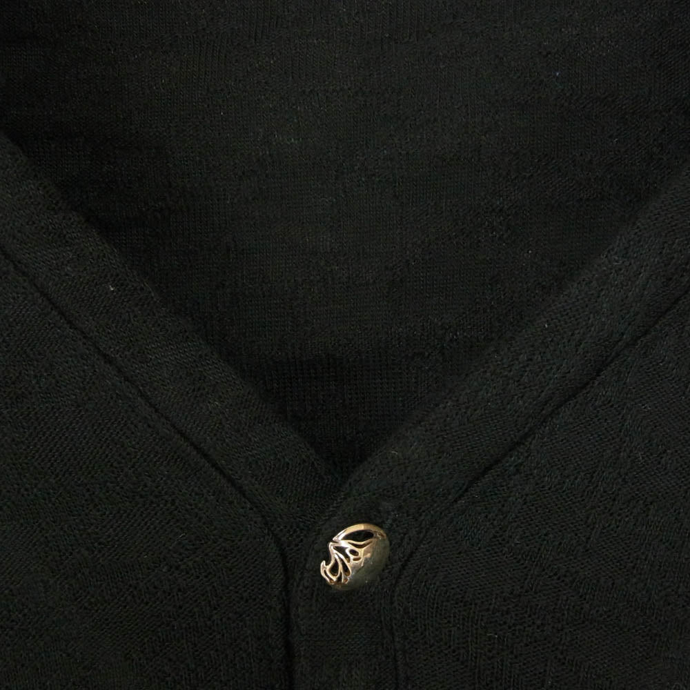 キリュウキリュウ KR-HT03-053 Dolman Henry Neck T-Shirt ドルマン ヘンリーネック Tシャツ カットソー ブラック系 S【中古】