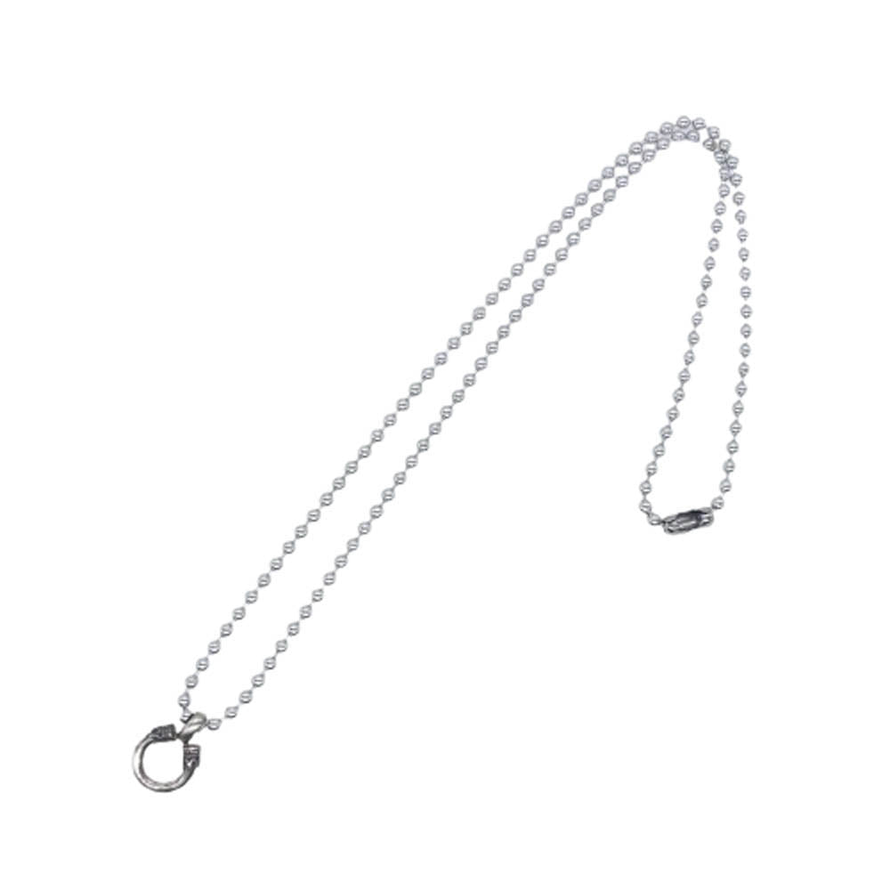 GODSIZE ゴッドサイズ クラウンフープ ペンダントトップ ネックレス シルバー系【中古】
