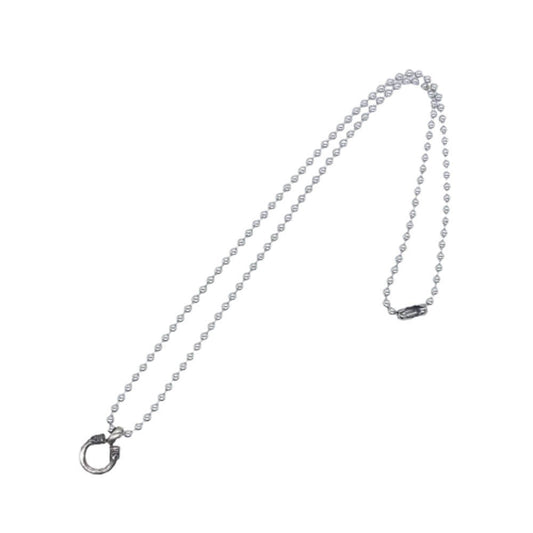 GODSIZE ゴッドサイズ クラウンフープ ペンダントトップ ネックレス シルバー系【中古】