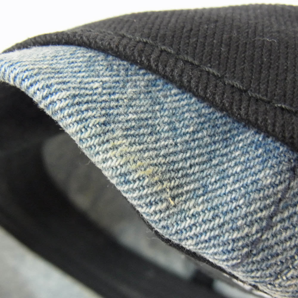 DIESEL ディーゼル RN93243-CA25594 BASEBALL CAP 刺繍 ロゴ ベースボール キャップ 帽子 ブラック系【中古】