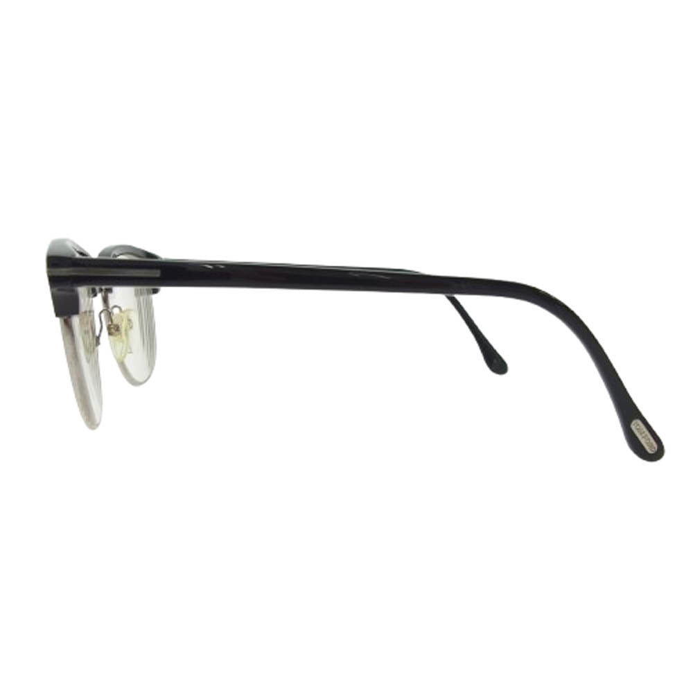 TOM FORD トムフォード TF248 度入り HENRY ヘンリー アイウェア 眼鏡 フレーム：シルバー、ブラック系 51□20　145【中古】