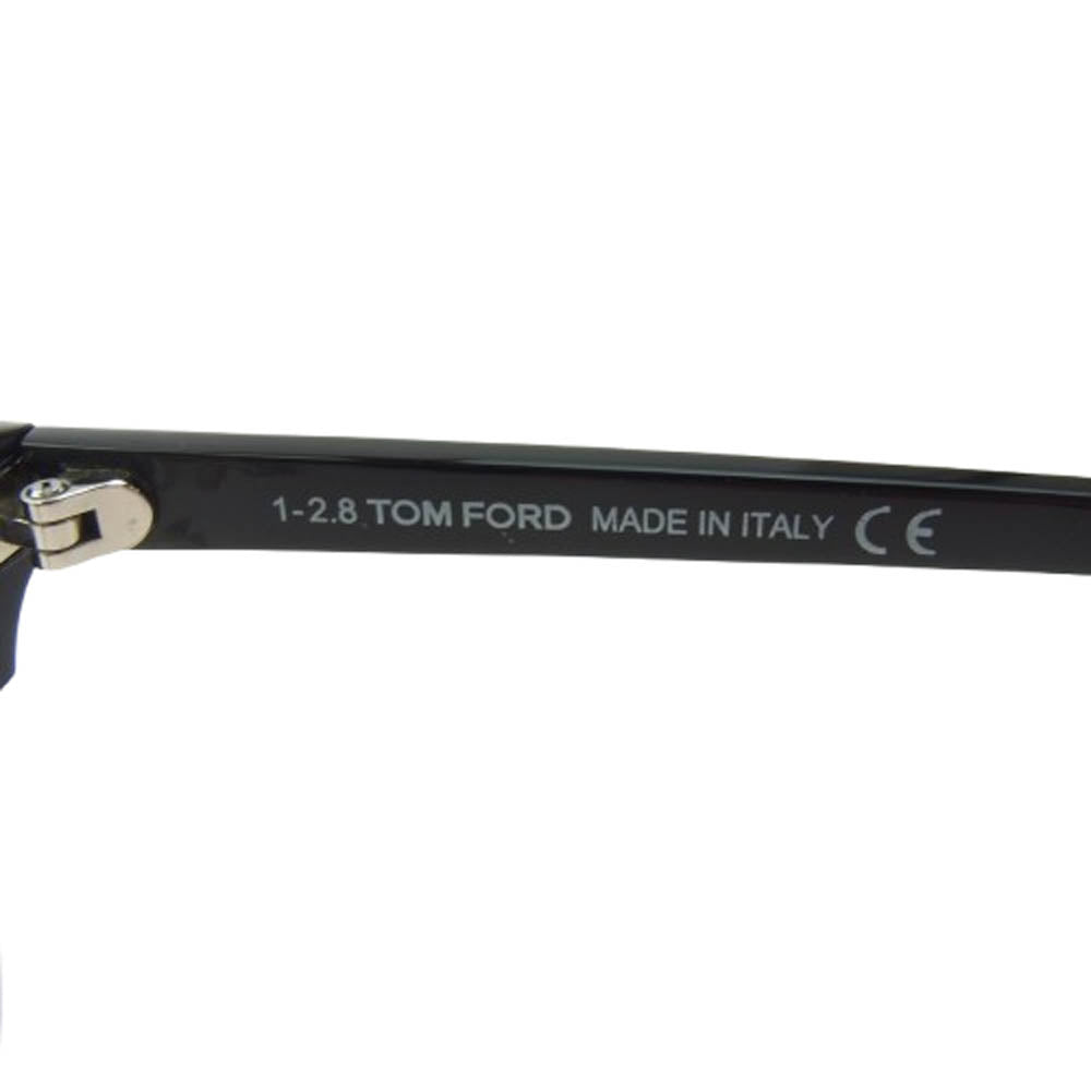 TOM FORD トムフォード TF248 度入り HENRY ヘンリー アイウェア 眼鏡 フレーム：シルバー、ブラック系 51□20　145【中古】