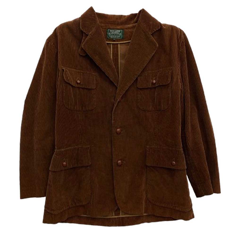 POLO RALPH LAUREN ポロ・ラルフローレン C-TK-6427 POLO COUNTRY ポロカントリー ノーフォーク コーデュロイ ジャケット ブラウン系 11【中古】
