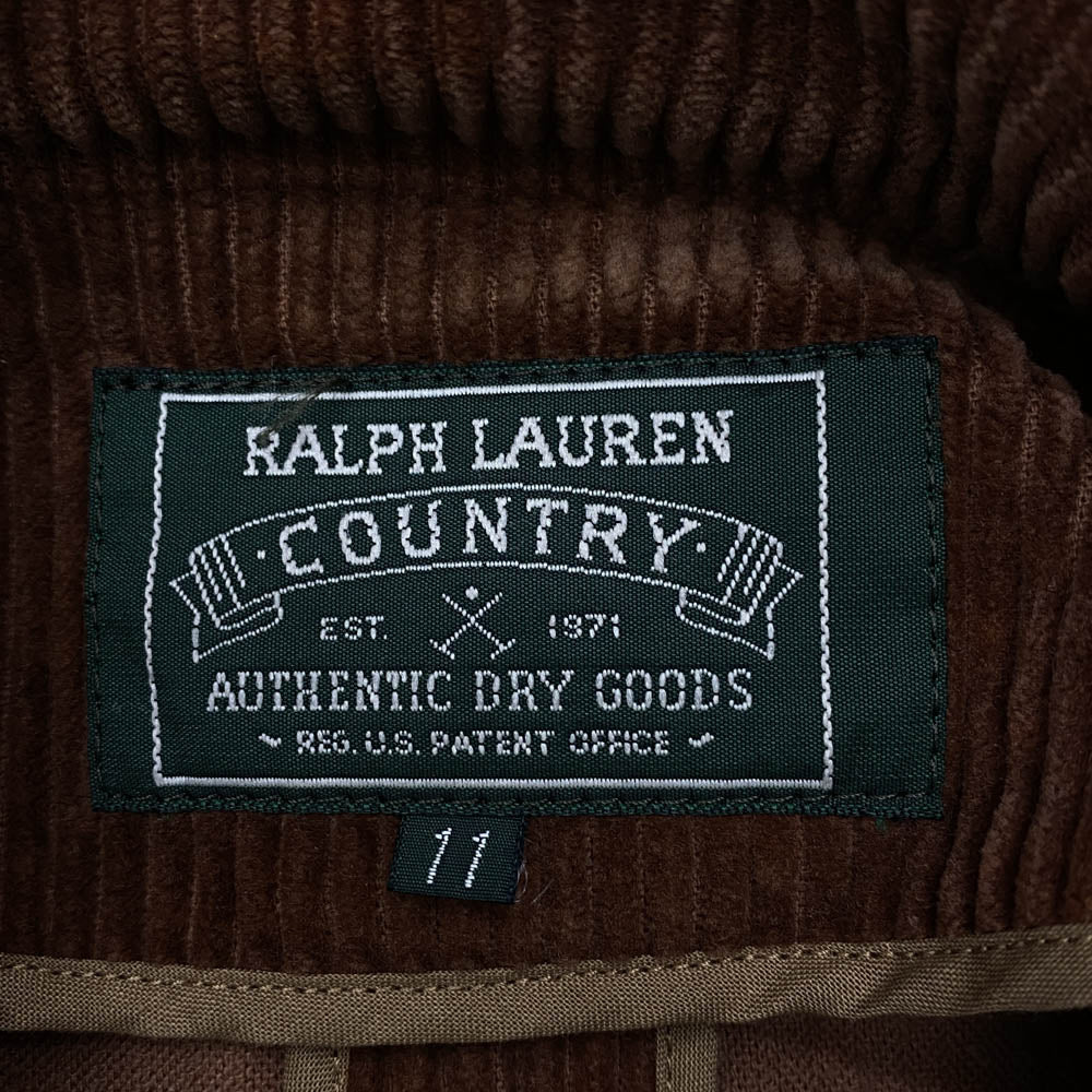 POLO RALPH LAUREN ポロ・ラルフローレン C-TK-6427 POLO COUNTRY ポロカントリー ノーフォーク コーデュロイ ジャケット ブラウン系 11【中古】