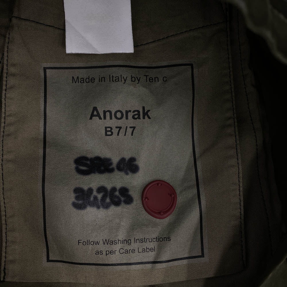 テンシー TC-J0911 ANORAK OJJ アノラック マウンテンパーカー ジャケット グリーン系【中古】