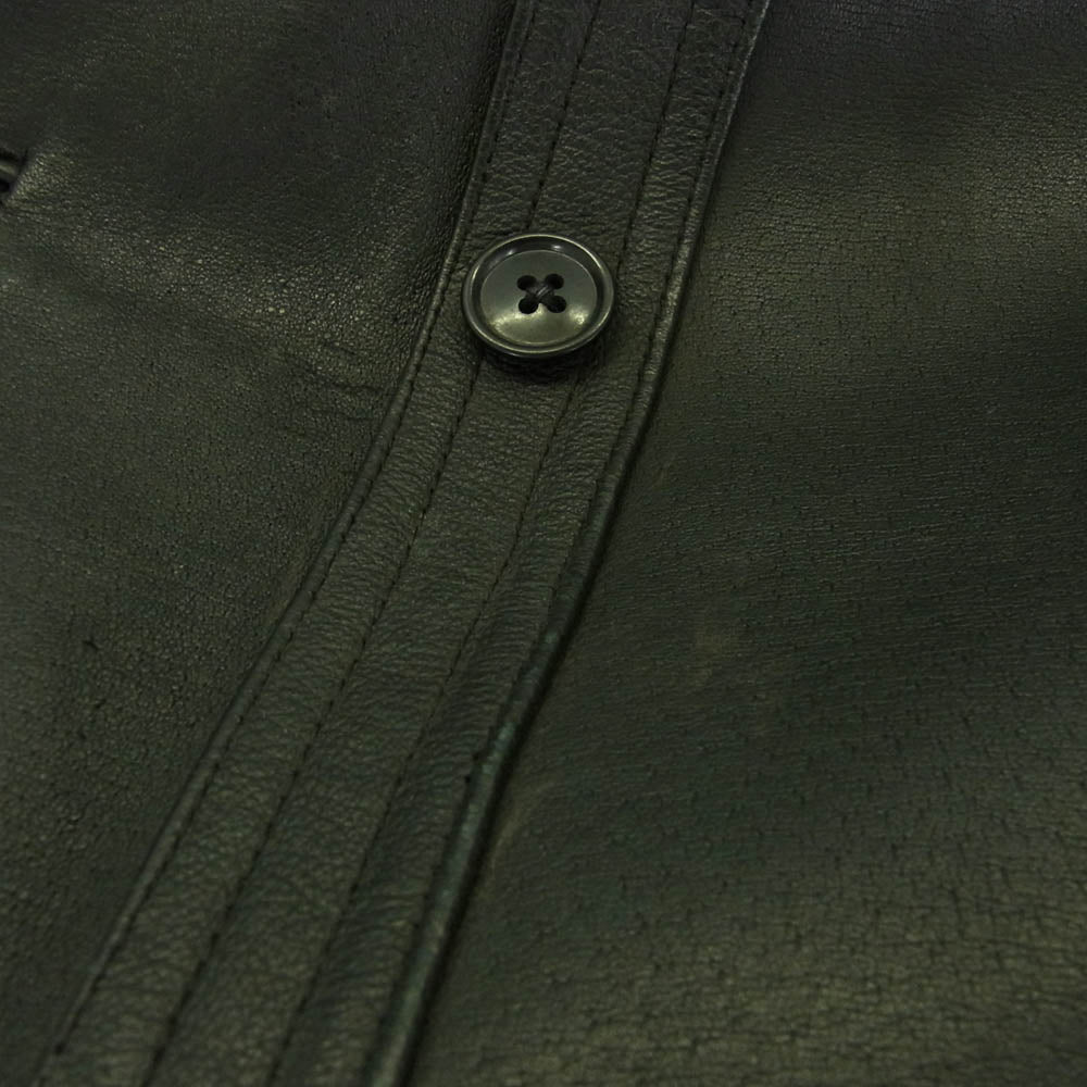 ヴィンテージ VINTAGE 60s～70s le kleber社製 CORBUSIER JACKET コルビジェ レザー ジャケット ブラック系 サイズ表記不明【中古】 ヴィンテージ 60s～70s le kleber社製 CORBUSIER JACKET コルビジェ
