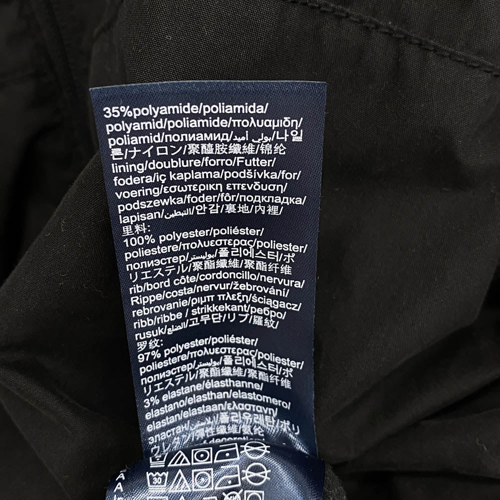 TOMMY HILFIGER トミーヒルフィガー DM0DM11177 Tommy jeans フリース シェル ジャケット ブラック系 M【中古】