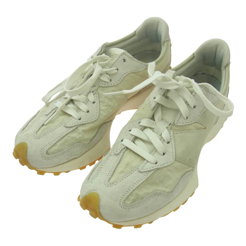 NEW BALANCE ニューバランス MS327KC1 スエード ローカット スニーカー オフホワイト系 26cm【中古】