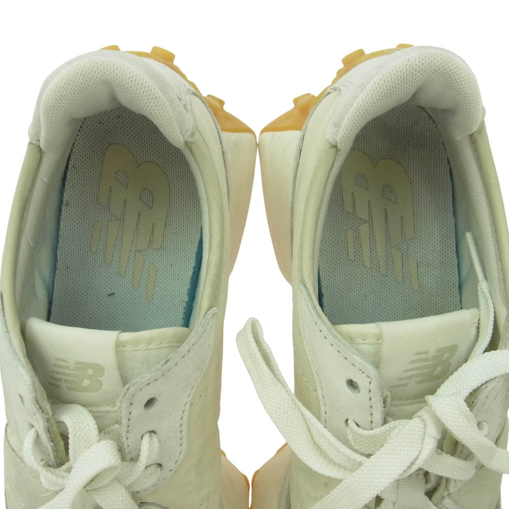 NEW BALANCE ニューバランス MS327KC1 スエード ローカット スニーカー オフホワイト系 26cm【中古】