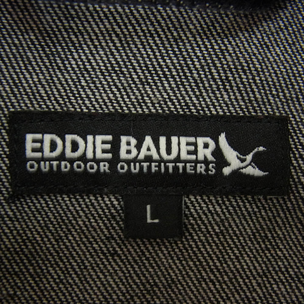 Eddie Bauer エディー・バウアー デニム ジャケット ブラック系 L【中古】