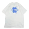 THE NORTH FACE ノースフェイス NT32451 S/S GEO SQUARE LOGO TEE ジオ スクエア ロゴ ヘビーコットン Tシャツ ホワイト系 XL【中古】