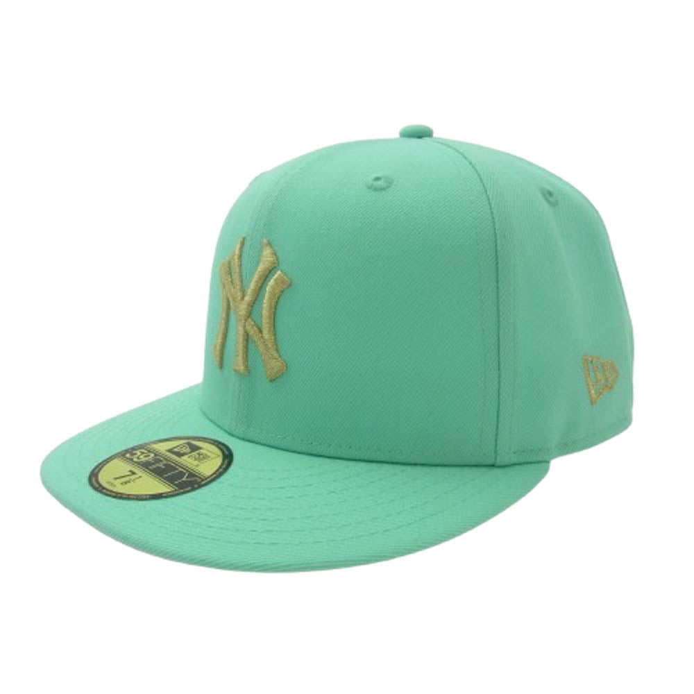 NEW ERA ニューエラ THE CAP別注 50h AVENUE 2.0 5950 NEYYANCO 50TH BLUTINT UV GRY 59FIFTY ティファニーブルー キャップ 帽子 ティファニーブルー【新古品】【未使用】【中古】