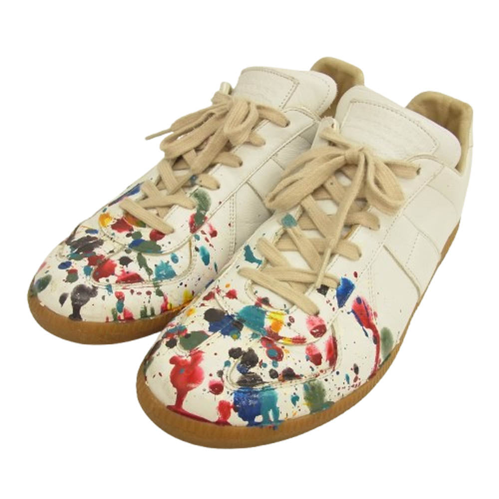 Maison Margiela メゾン マルジェラ ペンキ ジャーマントレーナー Maison Margiela 22 / メゾンマルジェラ 22】よりペンキ加工ジャーマン