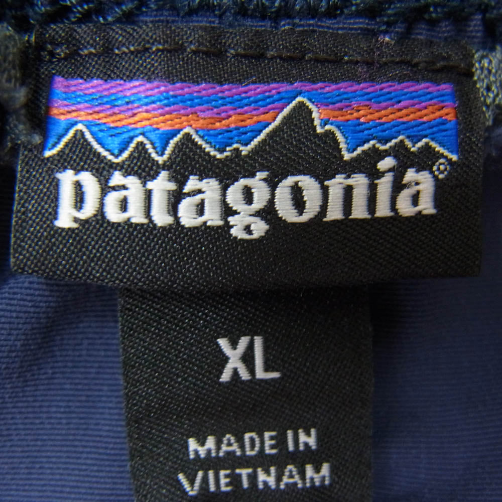 patagonia パタゴニア 19SS 67052 Boy's Baggies Shorts ボーイズ 子供用 バギーズ ショーツ ネイビー系 XL【中古】