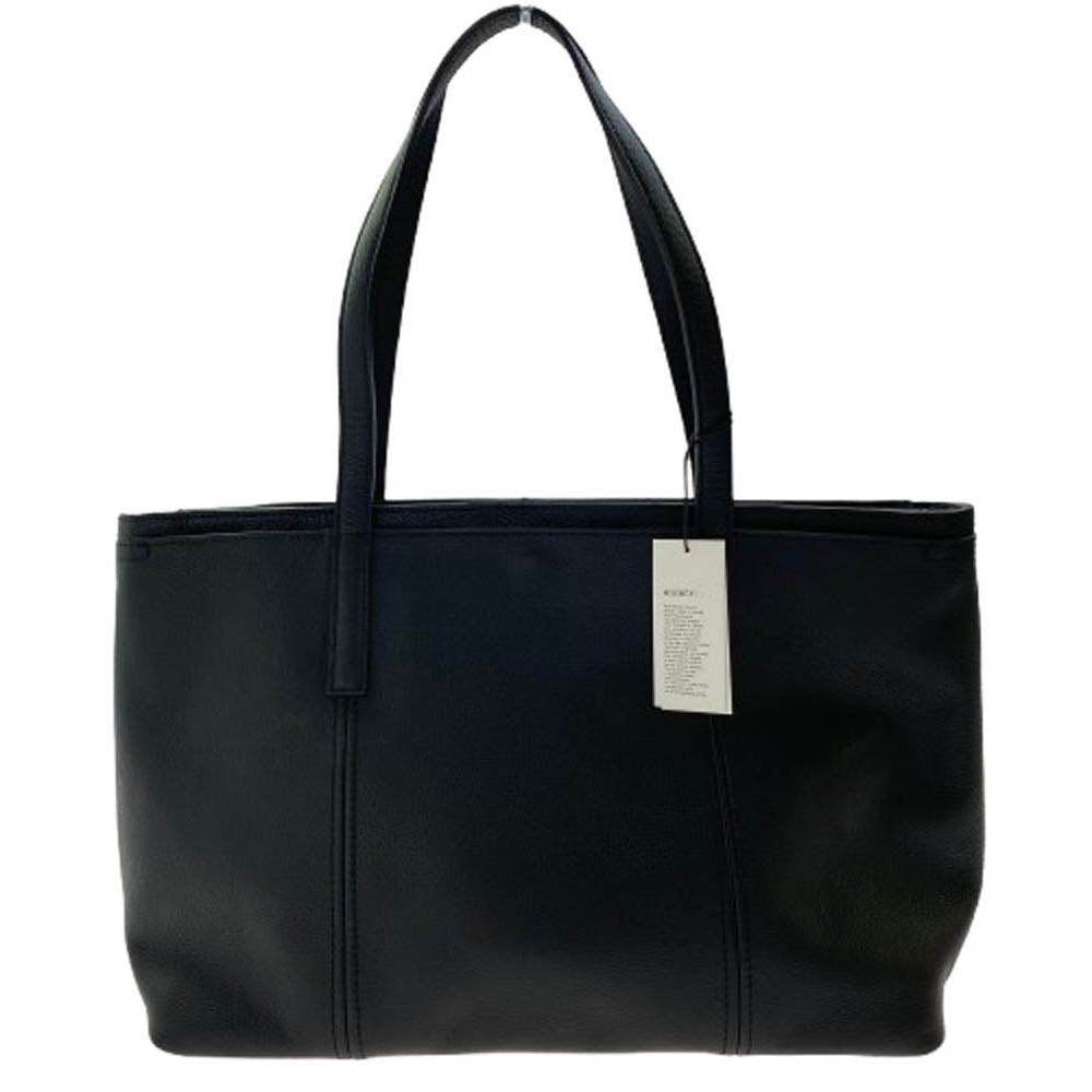 aniary アニアリ 07-02011 Shrink Leather Tote シュリンクレザー トート バッグ ブラック系【新古品】【未使用】【中古】