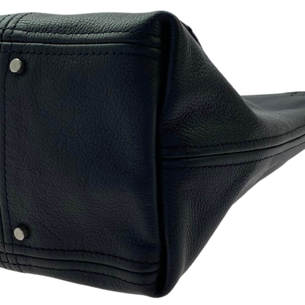 aniary アニアリ 07-02011 Shrink Leather Tote シュリンクレザー トート バッグ ブラック系【新古品】【未使用】【中古】