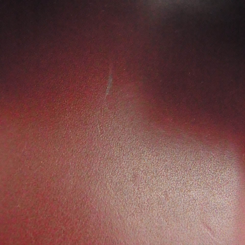 HERMES エルメス Hロゴ レザー サンダル ワインレッド系 37【中古】