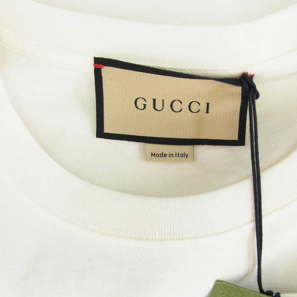 GUCCI グッチ 548334 XJEQI Love Parade LA T-Shirt スター プリント 半袖 Tシャツ ホワイト系 S【中古】