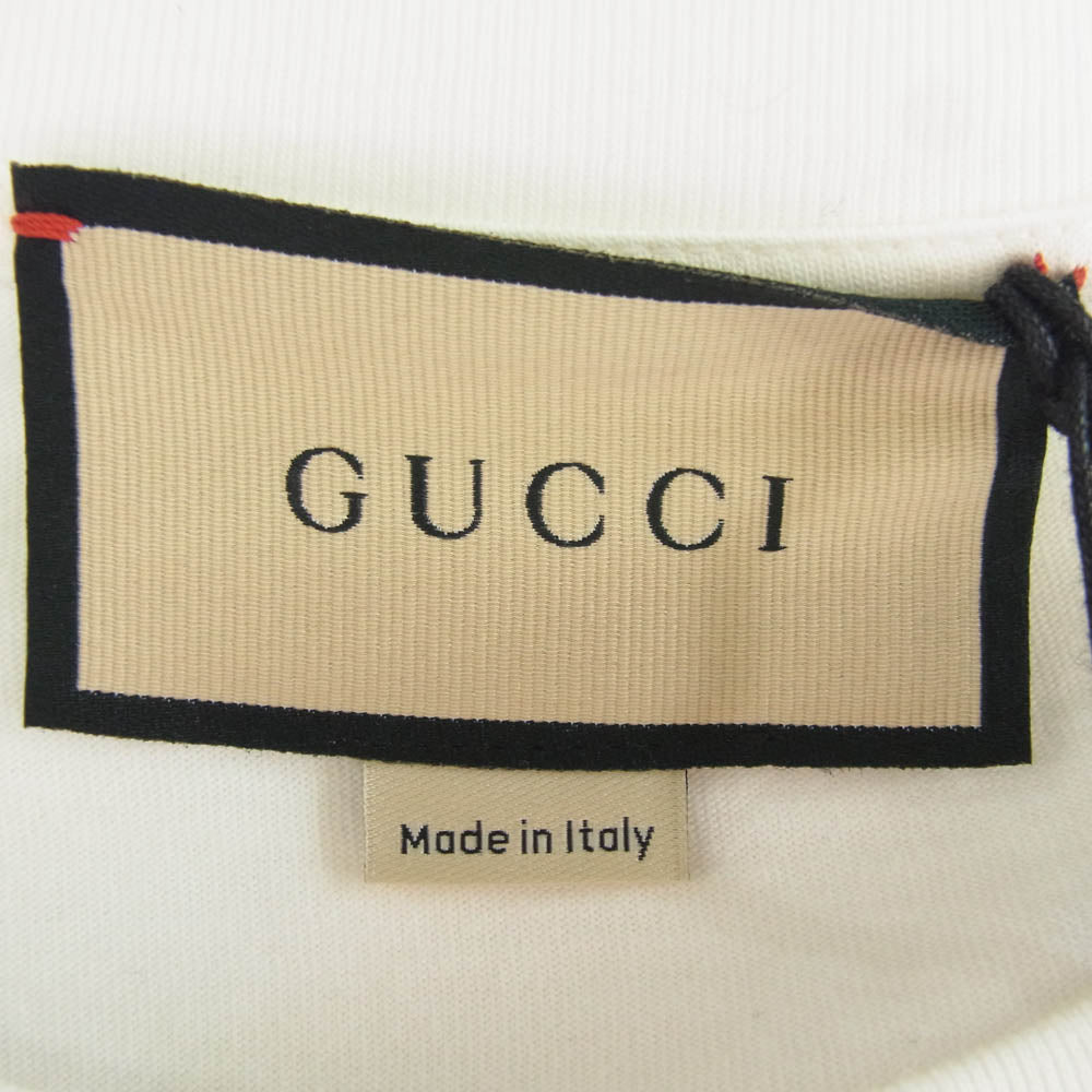 GUCCI グッチ 548334 XJEQI Love Parade LA T-Shirt スター プリント 半袖 Tシャツ ホワイト系 S【中古】