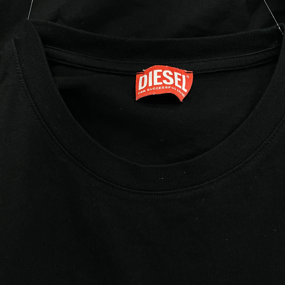 DIESEL ディーゼル T-DIEGOR-DIV ブラック系 XXL【中古】