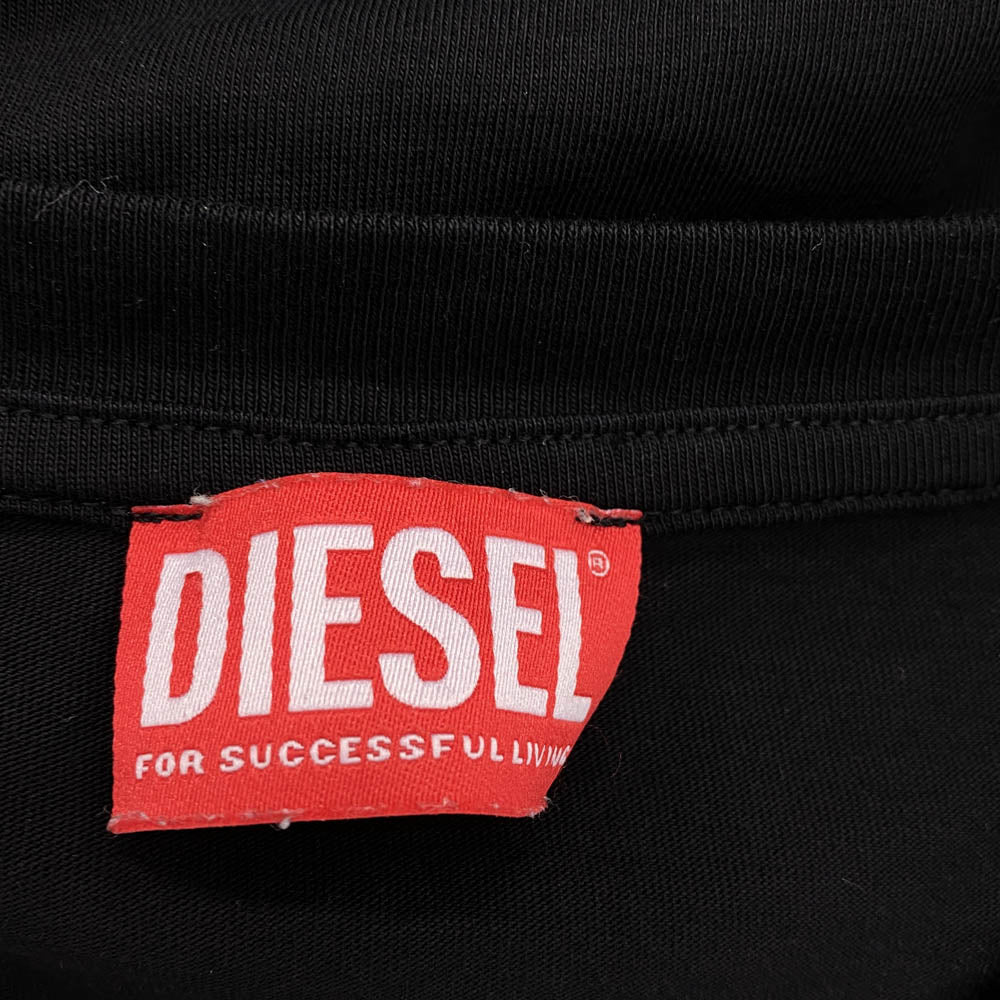 DIESEL ディーゼル T-DIEGOR-DIV ブラック系 XXL【中古】