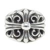 CHROME HEARTS クロムハーツ（原本無） KEEPER RING キーパーリング シルバー系 25号【中古】