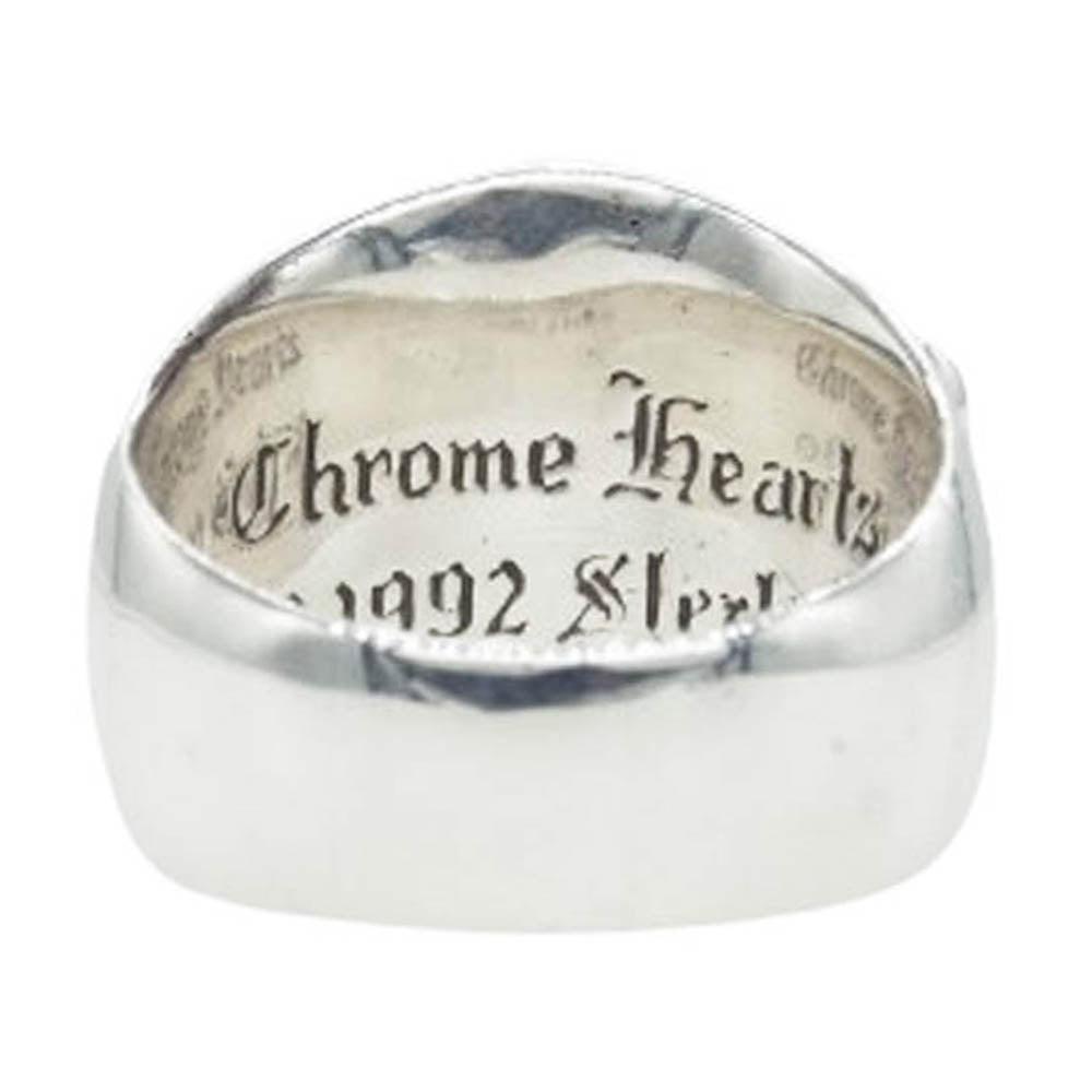 CHROME HEARTS クロムハーツ（原本無） KEEPER RING キーパーリング シルバー系 25号【中古】