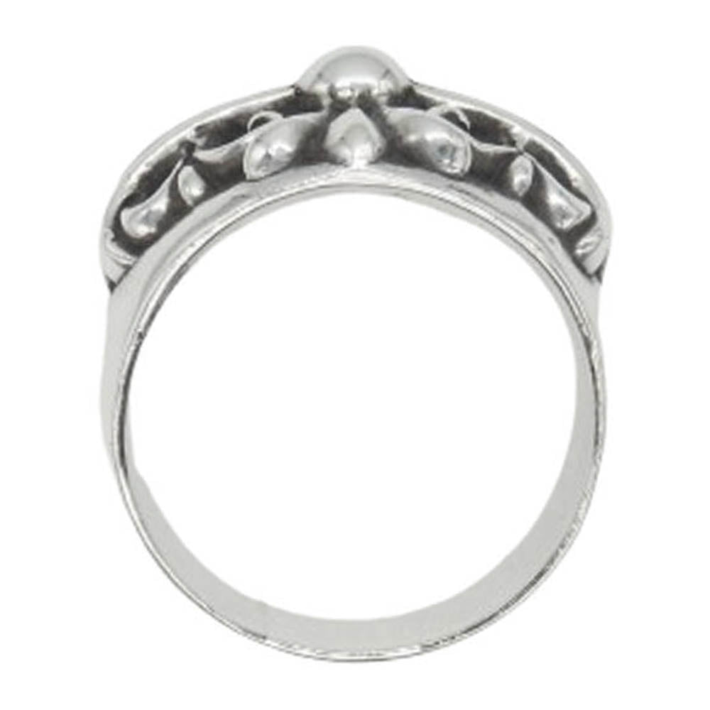 CHROME HEARTS クロムハーツ（原本無） KEEPER RING キーパーリング シルバー系 25号【中古】