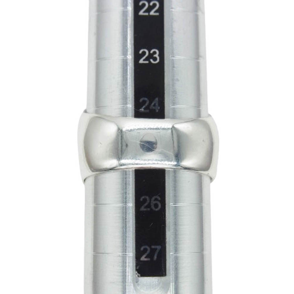 CHROME HEARTS クロムハーツ（原本無） KEEPER RING キーパーリング シルバー系 25号【中古】