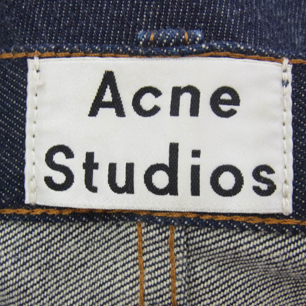 ACNE STUDIOS アクネストゥディオズ 30X156-176 Van Rw インディゴ デニム パンツ インディゴブルー系 31【中古】