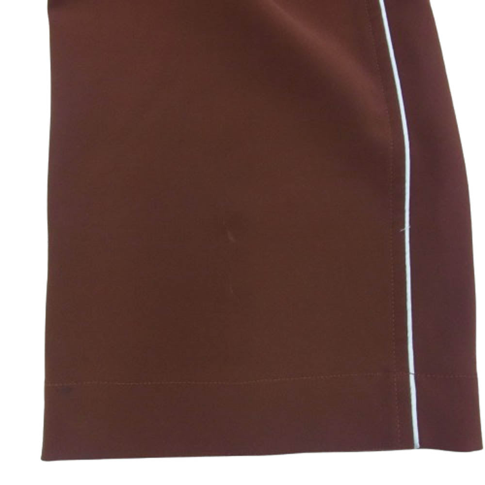 Needles ニードルス GL186 Piping Cowboy Pant ロゴ刺繍 カウボーイ パンツ ブラウン系 S【中古】