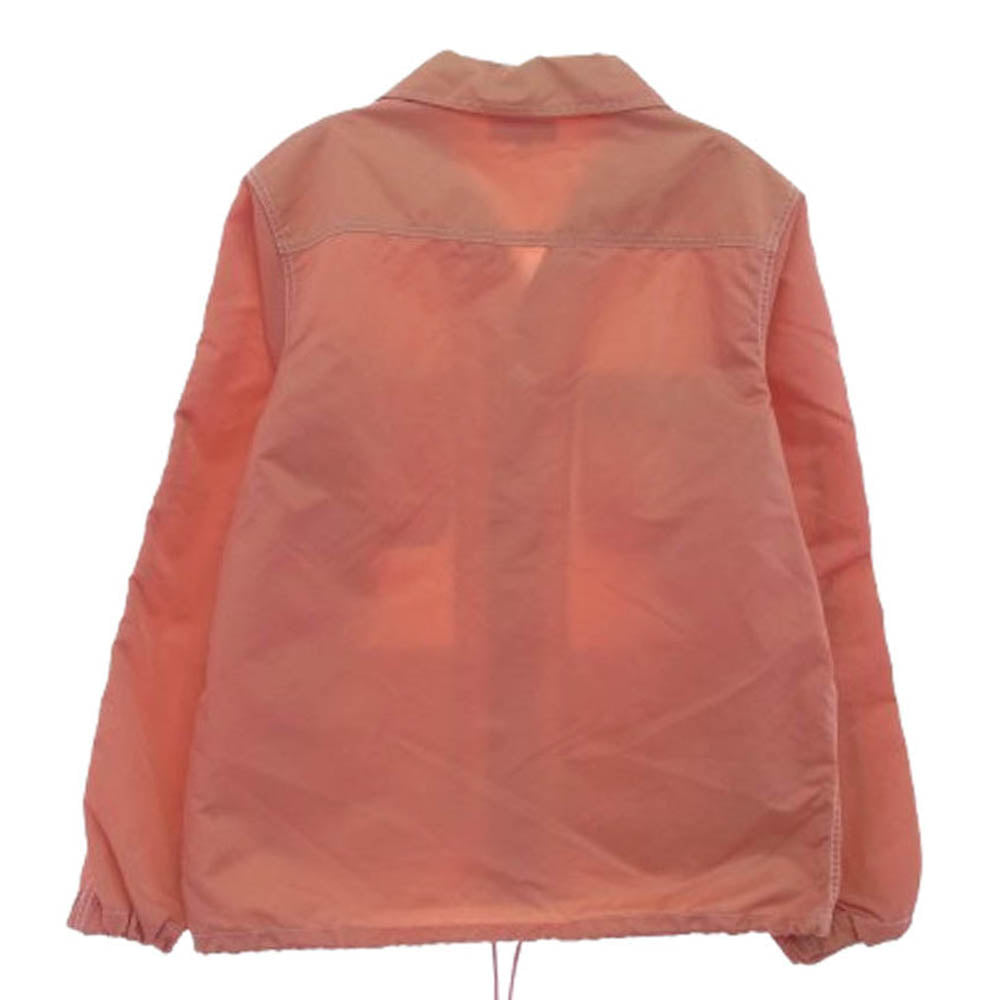 Supreme シュプリーム 16SS Nylon Chore Coat ロゴ刺繍 ナイロン チョア コート オレンジ系 M【中古】