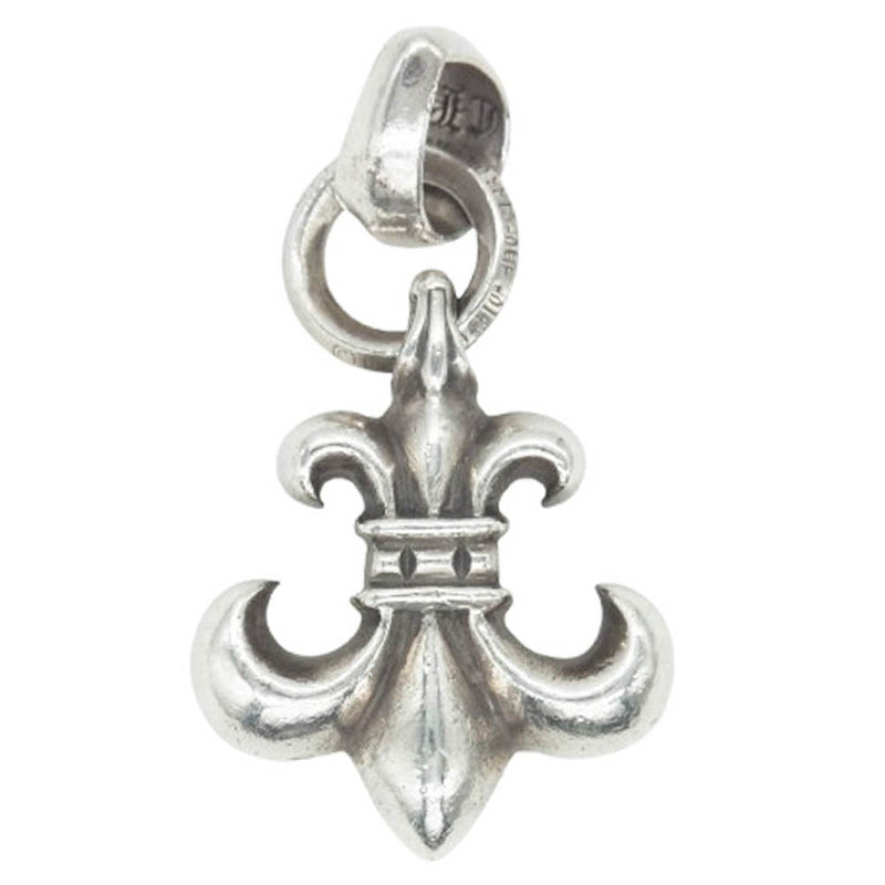 CHROME HEARTS クロムハーツ（原本無） BS FLUER w BALE BSフレア ペンダントトップ ベイル付き ネックレス シルバー系【中古】