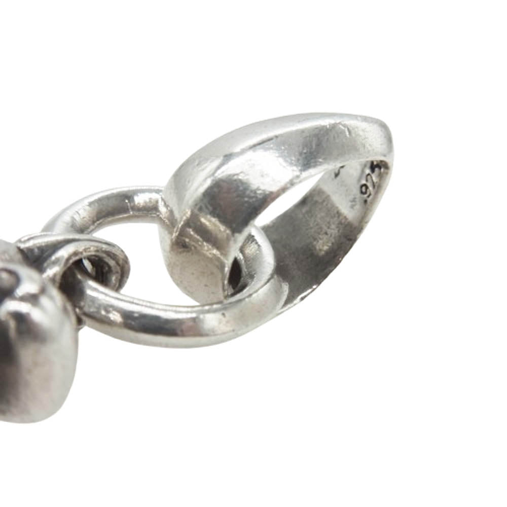 CHROME HEARTS クロムハーツ（原本無） BS FLUER w BALE BSフレア ペンダントトップ ベイル付き ネックレス シルバー系【中古】