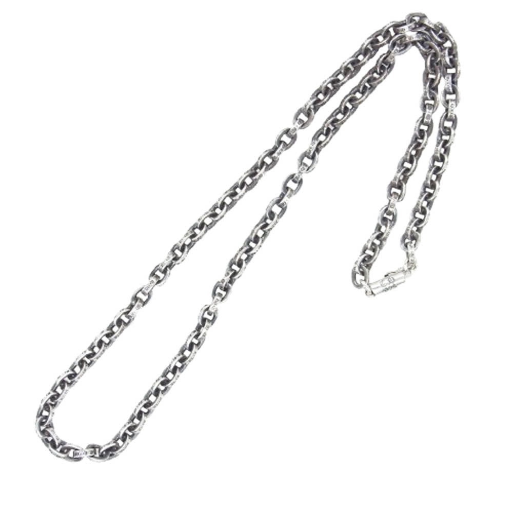 CHROME HEARTS クロムハーツ（原本無） PAPER CHAIN 18 ペーパーチェーン ネックレス 18inch シルバー系【中古】