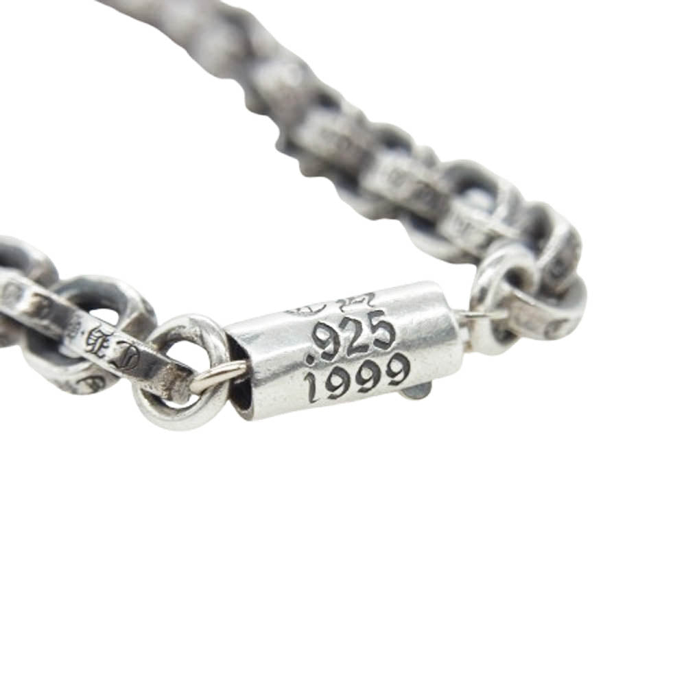 CHROME HEARTS クロムハーツ（原本無） PAPER CHAIN 18 ペーパーチェーン ネックレス 18inch シルバー系【中古】
