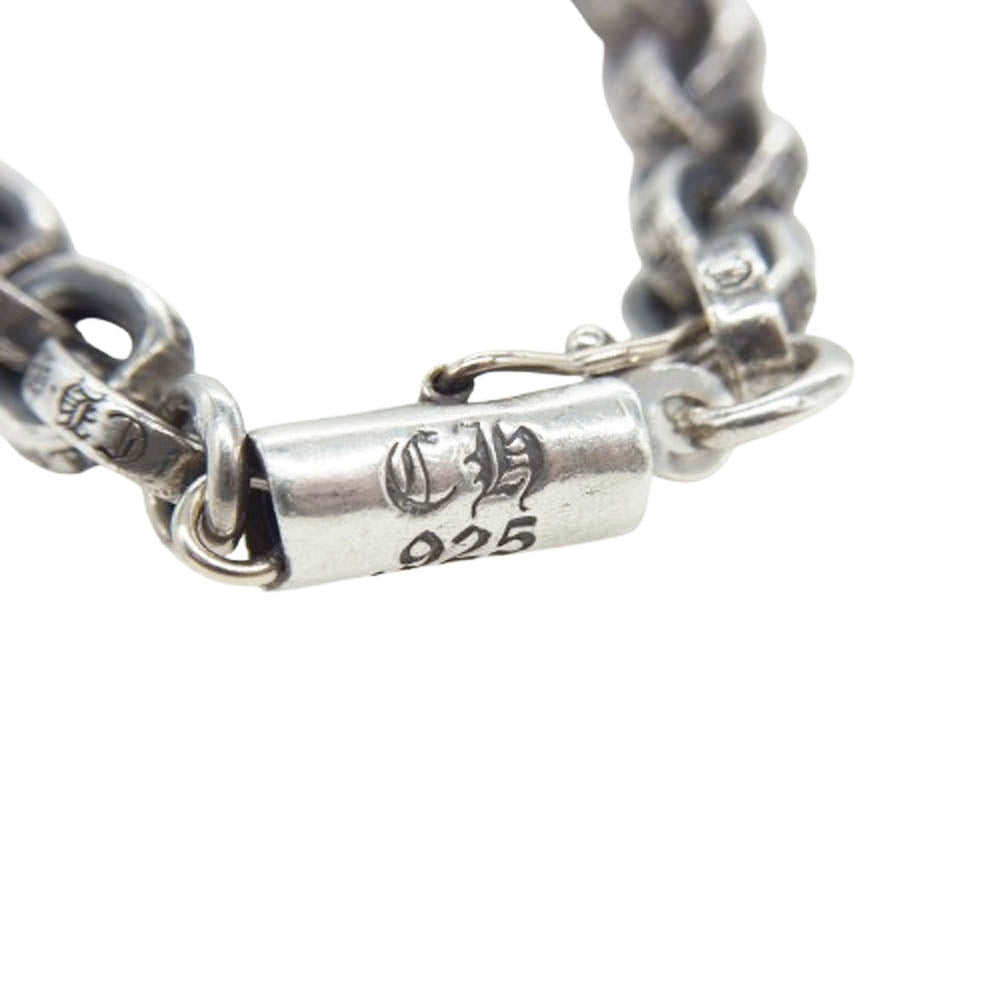 CHROME HEARTS クロムハーツ（原本無） PAPER CHAIN 18 ペーパーチェーン ネックレス 18inch シルバー系【中古】