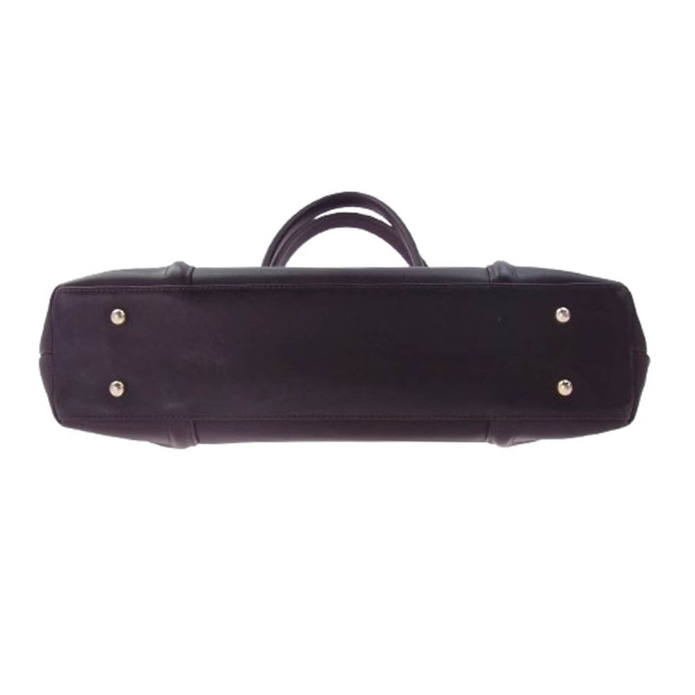 Five Woods ファイブウッズ PLATEAU プラトウ TENACE オリジナルオイルドレザー トート バッグ ダークブラウン系【中古】